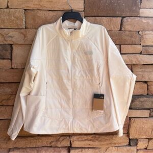 North Face Gardenia White Shelter Cove Lightweight Jacket NWT 1X.